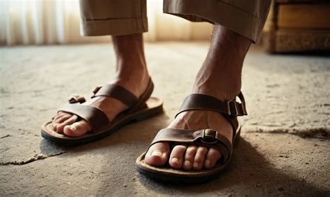 goyard jesus sandals|jesus leather sandals.